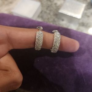 Sterling silver earrings